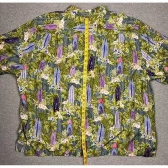 Tommy Bahama Camp Shirt Hawaiian Surfboards Veracruz Cay Vacation Resort 3XLB - Picture 7 of 10
